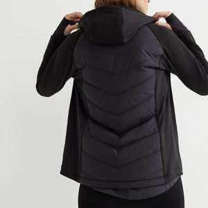 Chaqueta acolchada de Invierno para mujer de alta calidad, abrigo acolchado ligero, bordado, decoración de rayas de perlas, piel de oveja, punto de algodón - Product Image 5