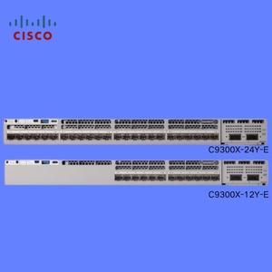 สำหรับ Catalyst C9300X-24Y-E สวิตช์จัดการได้ 24 พอร์ต 4 กิกะบิต SFP Uplinks รับประกัน 1 ปี QoS สินค้าใหม่แกะกล่อง - Product Image 3