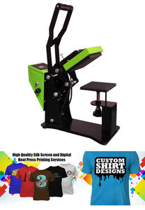 كاب التسمية القلم CE الحرارة الصحافة آلة الطباعة نقل الحرارة 3in1 9 سنتيمتر x 15 سنتيمتر كاب لوحة + 12 سنتيمتر x 12 سنتيمتر شقة لوحة + 10in1 القلم سخان 5 سنوات - Product Image 4