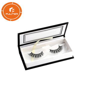Eyelashes 25 mm 3d mink Eyelash With Magnetic Box Paper Box For Eyelash Box Packaging