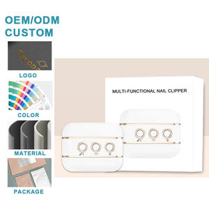 Coupe-ongles électrique multifonction 5 en 1, outil de manucure, lampe UV, rasoir automatique 800 mAh, coupe-ongles - Product Image 4