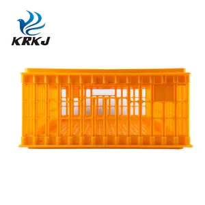 Cettia Multisize hollow plastic autolock transport crate poultry cages for layer chickens