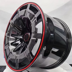 Jantes en alliage forgé monobloc en fibre de carbone noire DW Custom 18-23 pouces 5x112 CB66.5 pour <span class=keywords><strong>Brabus</strong></span>-S Classe G W463 GLS <span class=keywords><strong>G900</strong></span> GLS800 - Product Image 2