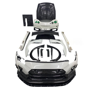 Kit Carrozzeria Vari-stile: Paraurti Anteriore, Cofano, Parafanghi, Paraurti Posteriore in Fibra di Carbonio, Adatto per <span class=keywords><strong>Nissan</strong></span> <span class=keywords><strong>GT</strong></span>-<span class=keywords><strong>R</strong></span> e R35, Cofano in Fibra di Carbonio - Product Image 6
