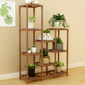 Décoration personnalisée <span class=keywords><strong>de</strong></span> jardin, support <span class=keywords><strong>de</strong></span> <span class=keywords><strong>pot</strong></span> <span class=keywords><strong>de</strong></span> <span class=keywords><strong>fleur</strong></span>, étagère <span class=keywords><strong>de</strong></span> plante en bambou <span class=keywords><strong>pour</strong></span> balcon, étagère <span class=keywords><strong>de</strong></span> <span class=keywords><strong>Pot</strong></span> d'extérieur et d'intérieur/ - Product Image 2