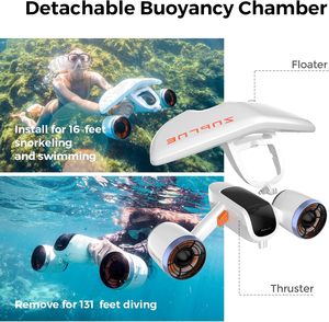 Scooter Subacuático Mix 2026 con Doble Motor, Resistente al Agua, Soporte para Cámara, Portátil, para Buceo y Snorkel, para Adultos - Product Image 3