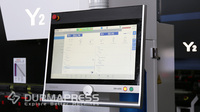 Presse plieuse personnalisée DP-Genius-Europe de 175 tonnes |   Contrôleur CNC Delem DA69S 8+1 axes, précision ±0,02 mm pour le pliage des métaux