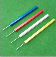 Vastup GBB88 Marqueur de parcours de golf et piquet de danger en plastique ABS carré 40x40x820mm