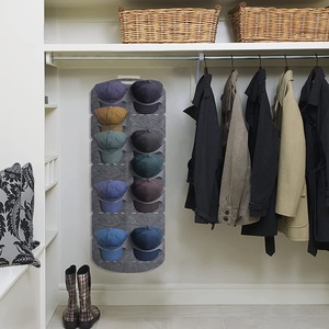 Meilleure vente! Organiseur de <span class=keywords><strong>chapeau</strong></span> suspendu, avec 14 poches, grande capacité de rangement pour casquettes de Baseball, pour garder la forme de <span class=keywords><strong>chapeau</strong></span> - Product Image 6