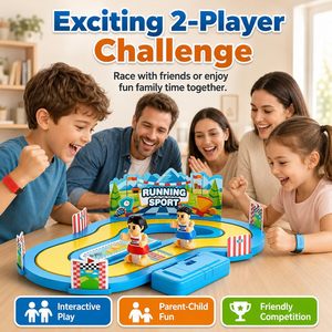 Gioco di Corse EPT per Bambini con Sensore di Movimento, 2 Braccialetti Wireless, Pista Elettrica e Personaggi Interattivi - Product Image 2