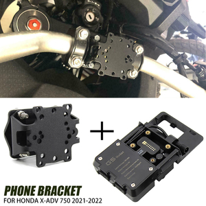 Soporte de navegación para motocicleta, soporte de placa para GPS para teléfono móvil, USB para <span class=keywords><strong>Honda</strong></span> 750 X ADV 2021-2022 - Product Image 4