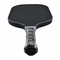 Raquette de pickleball personnalisée en fibre de carbone T700 durable, thermoformée, monobloc, sans bordure, noyau EPP de 16 mm, pliable, USAPA OEM
