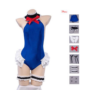 Costume de cosplay Dead or Alive Marie Rose, combinaison de cosplay, maillot de bain, costume de carnaval d'Halloween pour femmes adultes et filles, maillot de bain d'été - Product Image 5