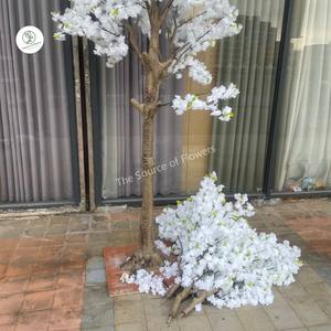 Grand arbre de fleurs de <span class=keywords><strong>cerisier</strong></span> artificiel de 2.8m du fabricant chinois topiaire extérieur intérieur <span class=keywords><strong>japonais</strong></span> pour la décoration de mariage faite - Product Image 6