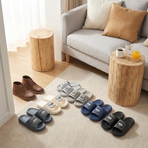 รองเท้าแตะชายหาด Yearning แฟชั่นพื้นหนา ใส่ได้ทั้งฤดูร้อน ฤดูหนาว ฤดูใบไม้ร่วง กันน้ำ ระบายอากาศได้ดี กันลื่น น้ำหนักเบา ผลิตจากวัสดุ EVA - Product Image 3