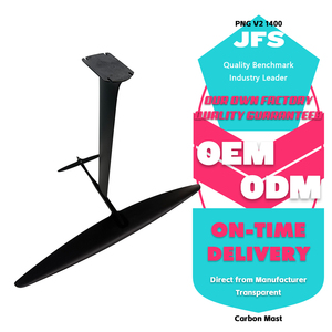 JFS Axis Foils Carbon PNG V2 1400 ไฮโดรฟอยล์ปั๊มปิ้งวิง SUP สำหรับเล่นเซิร์ฟแบบ Prone Surfing  ยกตัวได้ดี  เล่นไกล  1786 ตารางเซนติเมตร  สีดำ  พร้อมเสาและลำเรือ  ด้านหลัง 140 - Product Image 5