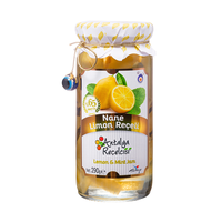 Gourmet Natuurlijke Citroen & Munt Jam 65% Fruit 290g