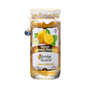 Mermelada Gourmet Natural de Limón y Menta 65% Fruta 290g - Product Image 1