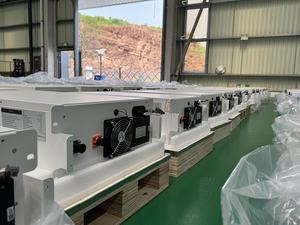 Système solaire hors réseau à silicium monocristallin MPPT, batterie lithium-ion, stockage domestique, 30-300 kW, hybride on-grid/off-grid avec emballage en bois - Product Image 6