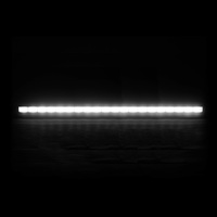 LANSEKO Barres lumineuses LED tout-terrain haute puissance de 42 pouces pour voiture avec avertissement de conduite à une rangée 4X4 1 LUX 520m pour barres lumineuses LED Atv Utv