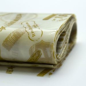 Papier alimentaire de qualité supérieure pour hamburgers, imprimé avec logo, double face, résistant à la graisse, enduit de silicone, taille personnalisée, pour bonbons, sandwichs, gâteaux - Product Image 6