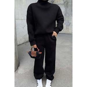 Ensembles de costumes noirs perlés pour femmes - Product Image 4