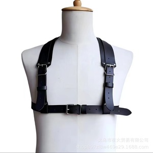 Venta directa de fábrica de cinturones de cuero calado, camisolas versátiles, cinturones de lencería sexy y accesorios para discotecas. - Product Image 1