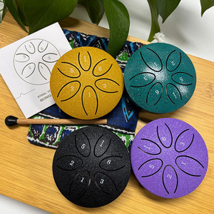 En Stock: Mini Tambor Etéreo <span class=keywords><strong>de</strong></span> <span class=keywords><strong>3</strong></span> Pulgadas y 6 Tonos con Bolsa, Instrumentos <span class=keywords><strong>de</strong></span> Percusión para Niños, Tambores <span class=keywords><strong>de</strong></span> Lengüeta <span class=keywords><strong>de</strong></span> Acero - Product Image 3