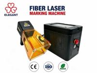 Nueva Máquina de Marcado Láser de Fibra Portátil Industrial Multifuncional de 20-100W con Pantalla Táctil HD para Marcado Flexible de Metales en Sitio