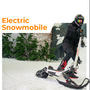 Tout nouveau scooter électrique convertible 3 en 1 G63, scooter électrique tout-terrain pour la neige, conduite toute saison avec batterie à dégagement rapide - Product Image 4