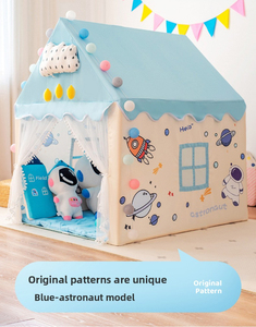 Tente de jeu Château de Princesse Géant pour Filles, Maisonnette Magique et Rêveuse pour Enfants avec Fenêtre, Tente de Jeu pour Bébés et Enfants - Product Image 4