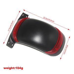 Guardabarros Trasero, Cubierta de Rueda, Accesorios Macury para Patinete Eléctrico Speedual Zero10X, Repuestos para Monopatín - Product Image 6