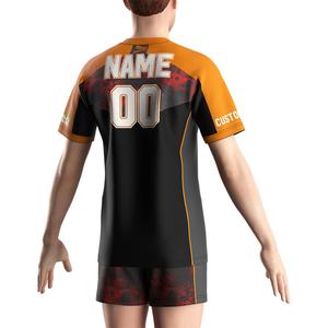 Vêtements de sport pour hommes, vêtements de musculation, maillot de rugby pour femmes, short de sport Frame Ccc, rugby - Product Image 6