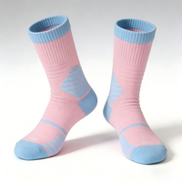 Chaussettes de compression de basketball pour jeunes Elite, avec fond en tissu éponge épais, soutien de la cheville, séchage rapide, respirantes, lettres personnalisées