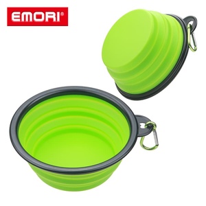 Tazón Plegable de Silicona Ecológico para Perros, Tazón Portátil para Agua y Comida para Mascotas, para Viajar, Caminar, Estacionar - Product Image 3