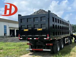 翻新低里程二手 HOWO 8X4 自卸车 - 欧二柴油潍柴发动机，带后置摄像头，用于碎石/煤炭运输 - Product Image 5