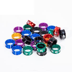 Cincin Kaki Burung Merpati Ukuran dan Warna Kustom, Cincin Logam Penomoran Kaki, Band Kaki Burung Merpati, Cincin Aluminium untuk Burung Merpati - Product Image 3