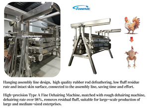 <span class=keywords><strong>Plumeuse</strong></span> à volaille électrique commerciale motorisée haute productivité Guangzhou 1000 plumes/heure - Product Image 5