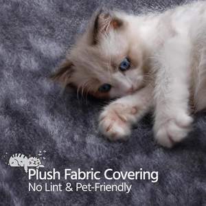 Árbol rascador de madera de lujo moderno al por mayor, modelo personalizado, con casa de peluche, ratán y papel, estilo clásico sostenible - Product Image 2