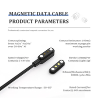 Station de charge magnétique USB rapide pour montre connectée, type DIP