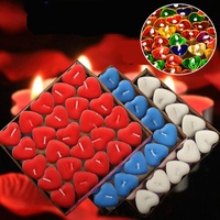 2-Stunden Herzförmige Rauchfreie Kerze für Geburtstage, Qixi-Festival, Valentinstag, Heiratsanträge, Kleine Hochzeiten - Modell 750 #   Dekorativ