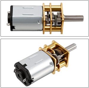 DIY RC 완구를위한 금속 기어 박스 모터와 높은 토크 <span class=keywords><strong>DC</strong></span> <span class=keywords><strong>12V</strong></span> 300RPM N20 속도 감소 모터 - Product Image 2