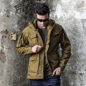 Chaqueta Táctica de Alta Calidad para Hombre, Diseño Británico <span class=keywords><strong>M65</strong></span>, Camuflaje Desértico - Product Image 6