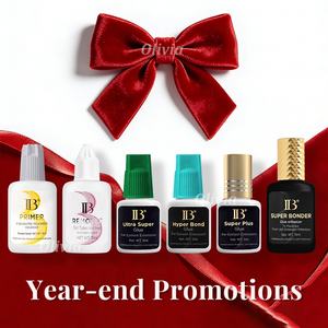 Colle pour extensions de cils ib Glue bonder de marque privée coréenne, séchage rapide, forte, colle pour extensions de cils artificiels, apprêt - Product Image 1