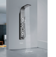 YL-5904 pas cher panneaux de douche 5 Fonctions vente Chaude Pas Cher mur extérieur Panneau De Douche