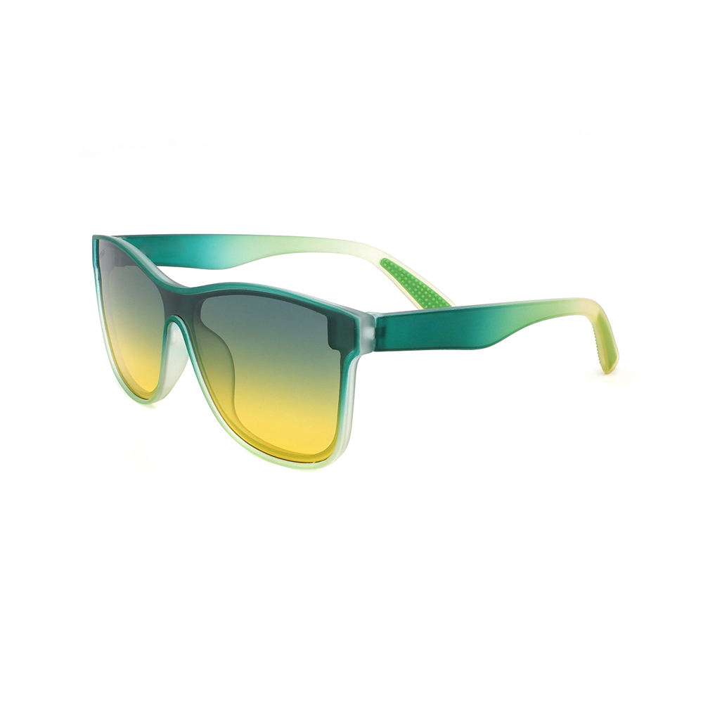 Ready Stock High Quality BPA Free PC Frame One Piece Mirrored UV400 Polarized Women Sunglasses Men Shades