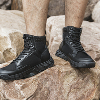 Chaussures de randonnée d'été, bottes tactiques respirantes en mesh, amortissantes