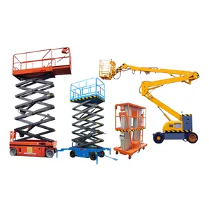 Di Động Scissor Lift Nền Tảng Thủy Lực Xây Dựng Nâng Điện Di Động Vận Chuyển Hàng Hóa Thang Máy