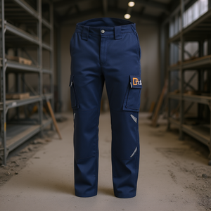 Pantalones de Trabajo Ttake, Color Azul Marino, Talla M, Bolsillos Cargo Duraderos, Ropa de Seguridad - Product Image 3