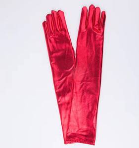 Gants décontractés pour femmes en polyester/viscose, style coréen, métallisés, longueur coude, compatibles écran tactile, détection d'aiguille, quatre doigts, les plus vendus - Product Image 2